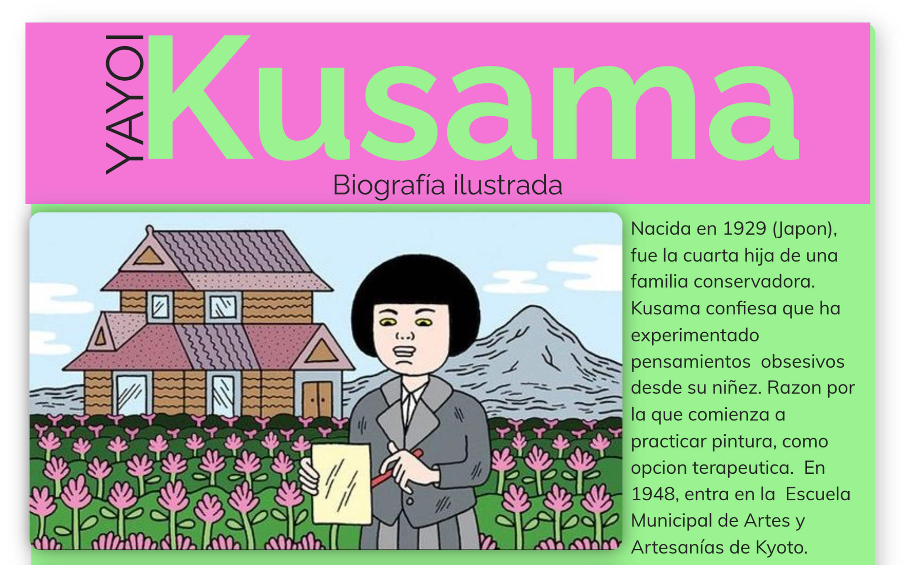 Inspiration template, Vision & Storyboards